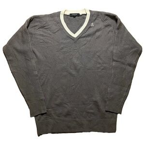 Lanvin Grey Wool Sweater Knitwear Sweatshirts